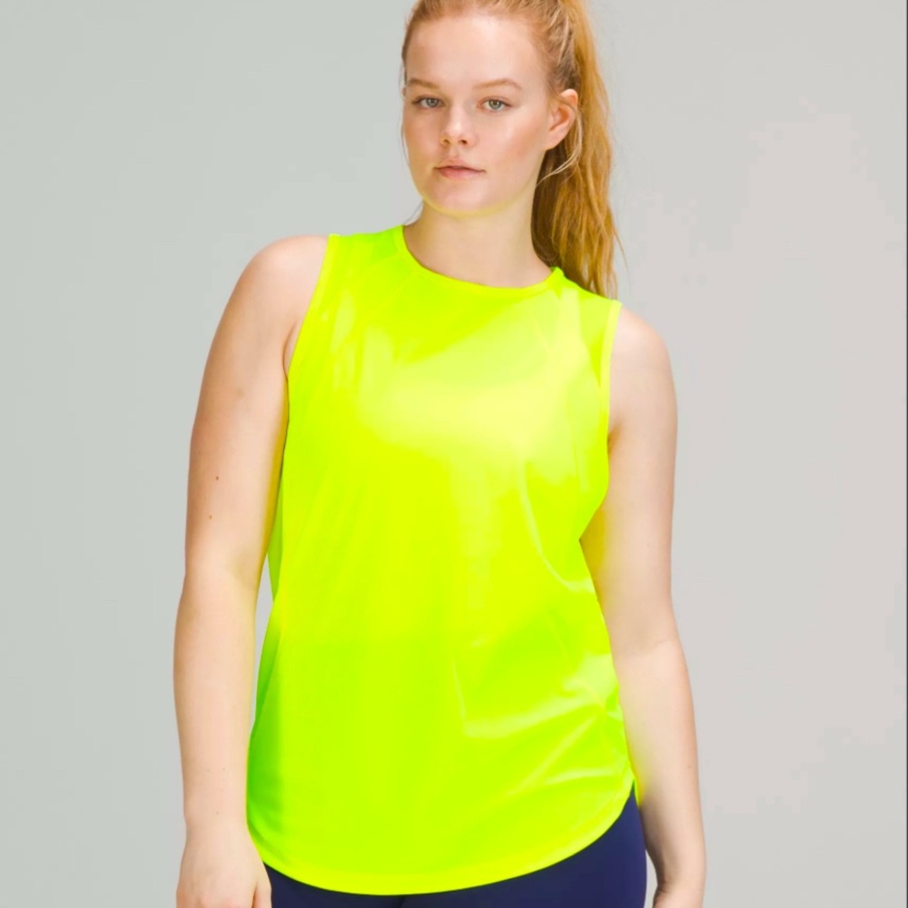 Sporty Lululemon Sculpt Tank Top Back Vent
